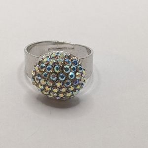 Sparkling cocktail ring